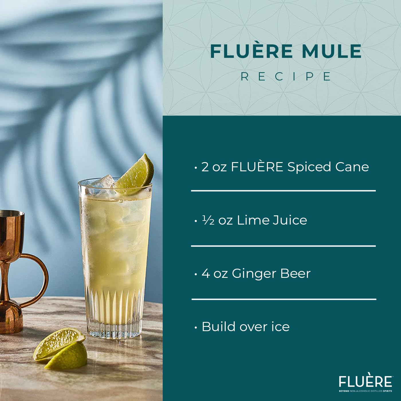 Spirit: FLUÈRE: Rum Non Alcoholic Spiced Cane, 1 Bottle