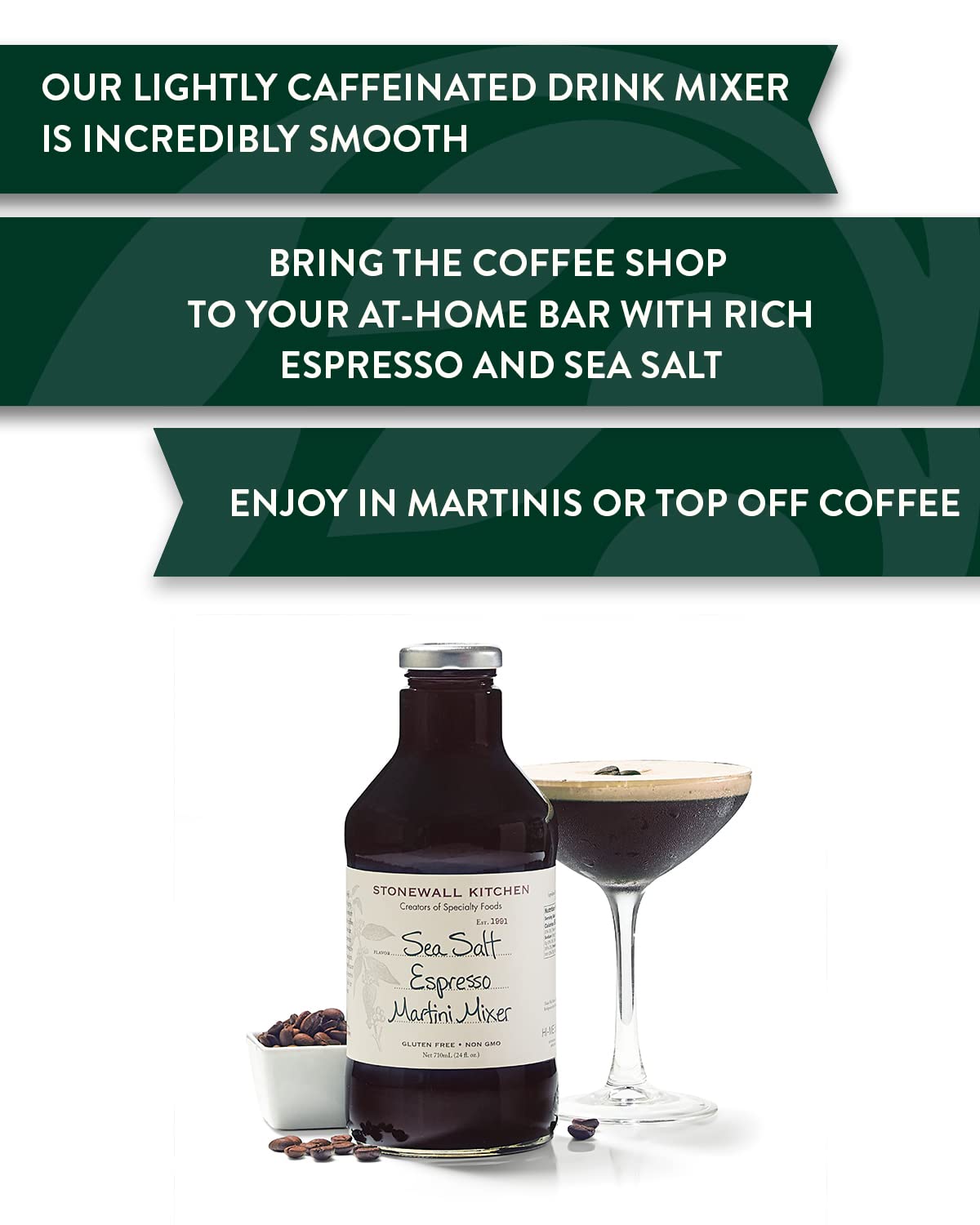 Cocktail: Stonewall Kitchen: Espresso Martini Mixer, 1 Bottle
