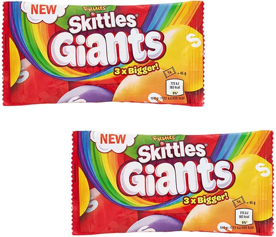 Skittles: Giants, 2 Pack