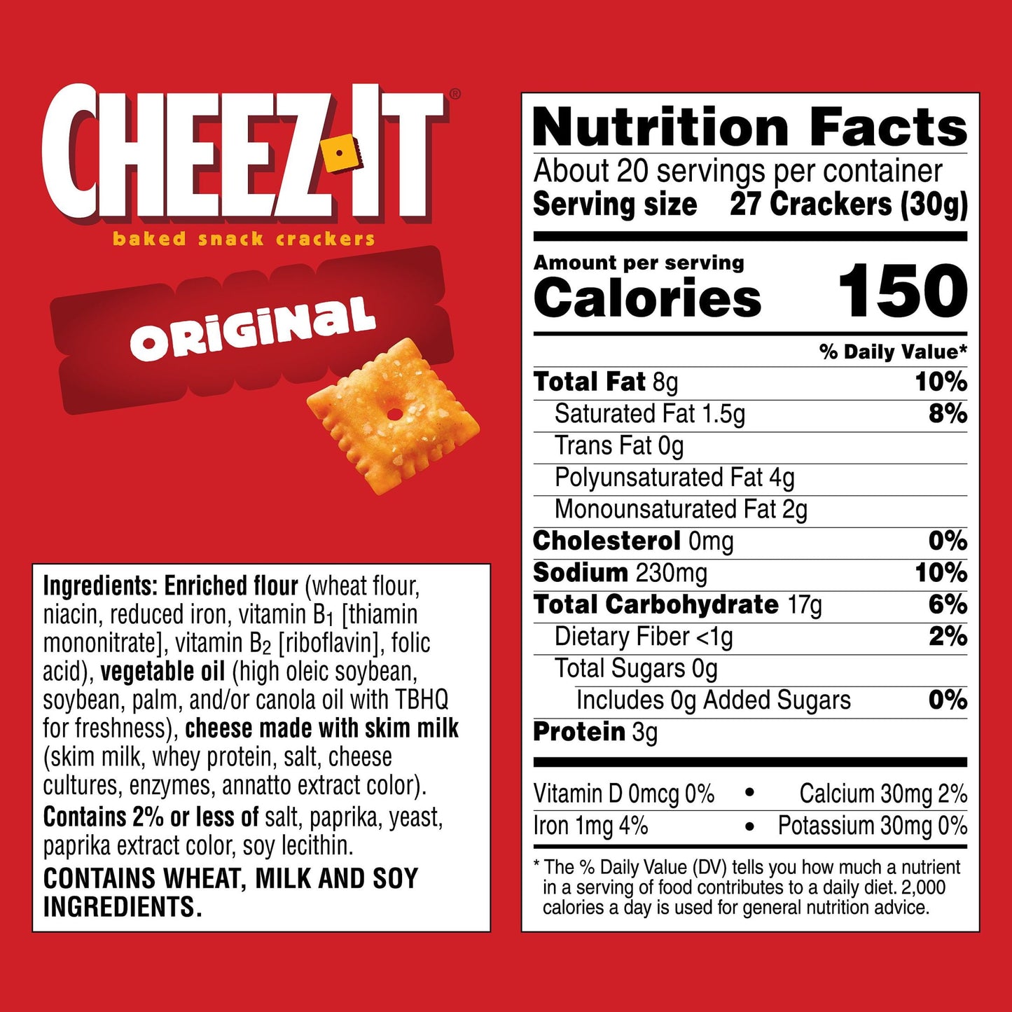 Cheez-It: Original Cheese Crackers, 1 box
