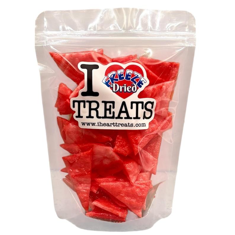 Freeze Dried Candy: Fruit Roll Ups Chips, Strawberry Flavor, 1 Bag