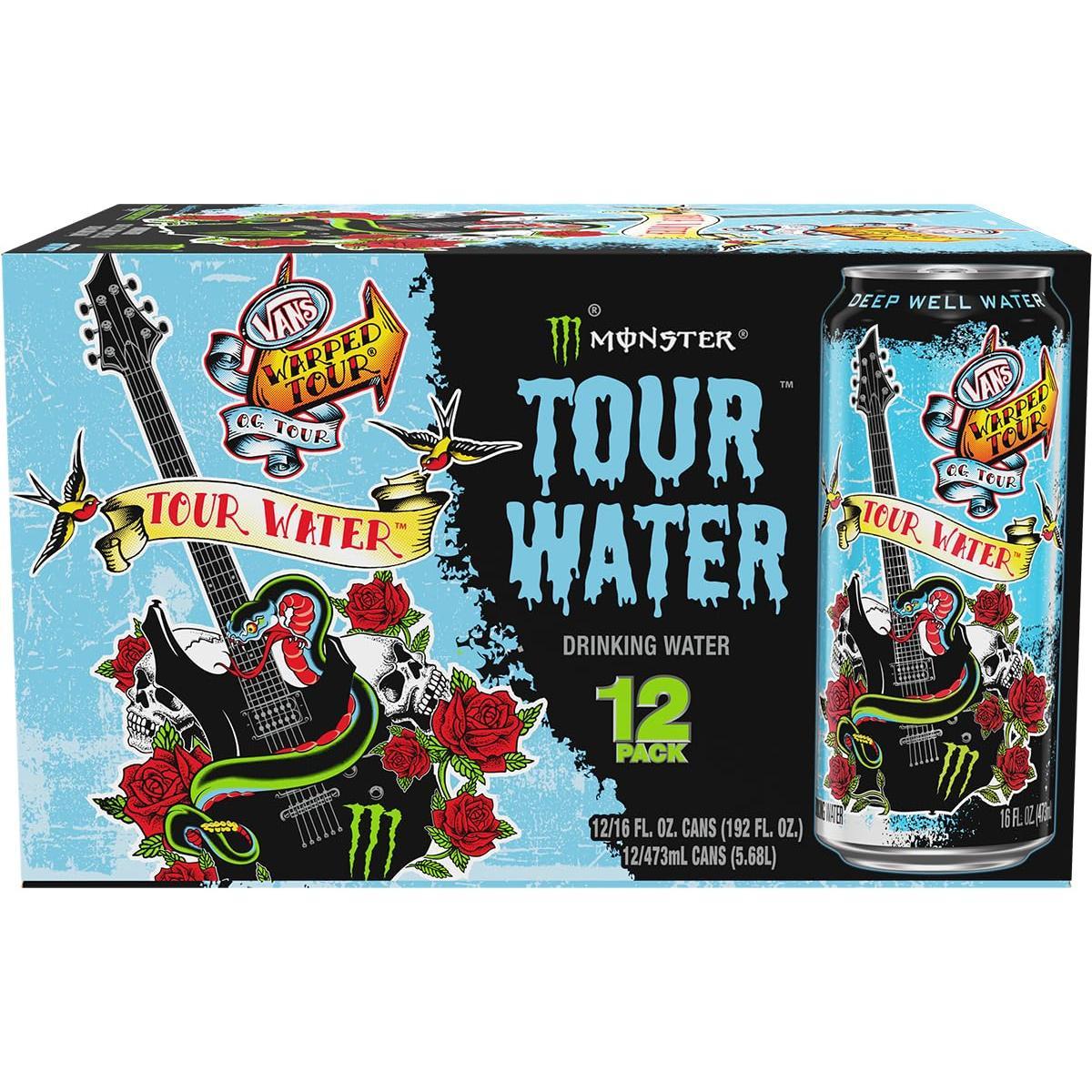 Monster Energy Drink: Tour Water by Monster Energy, 16 oz. 12 pack