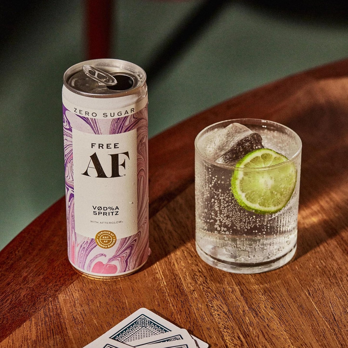 Cocktail: FREE AF: Vodka Spritz, Non-Alcoholic, 12 Pack
