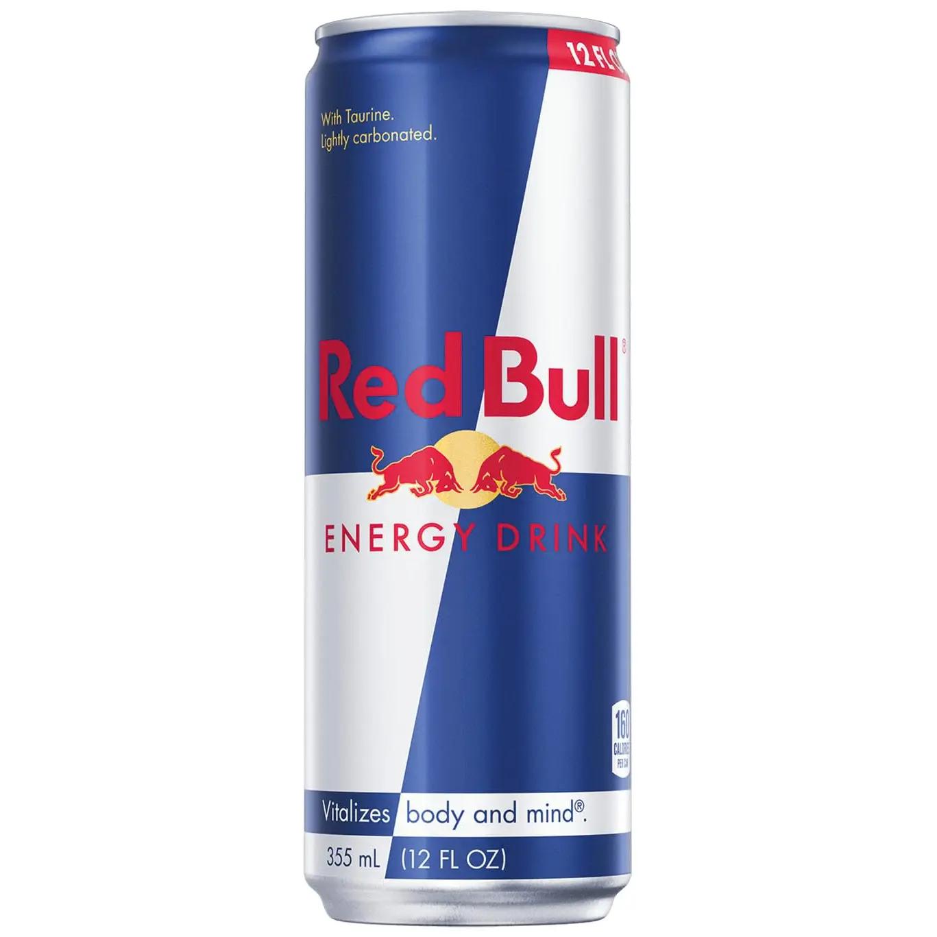 Red Bull: Energy Drink, Original, 12 oz., 4 pack