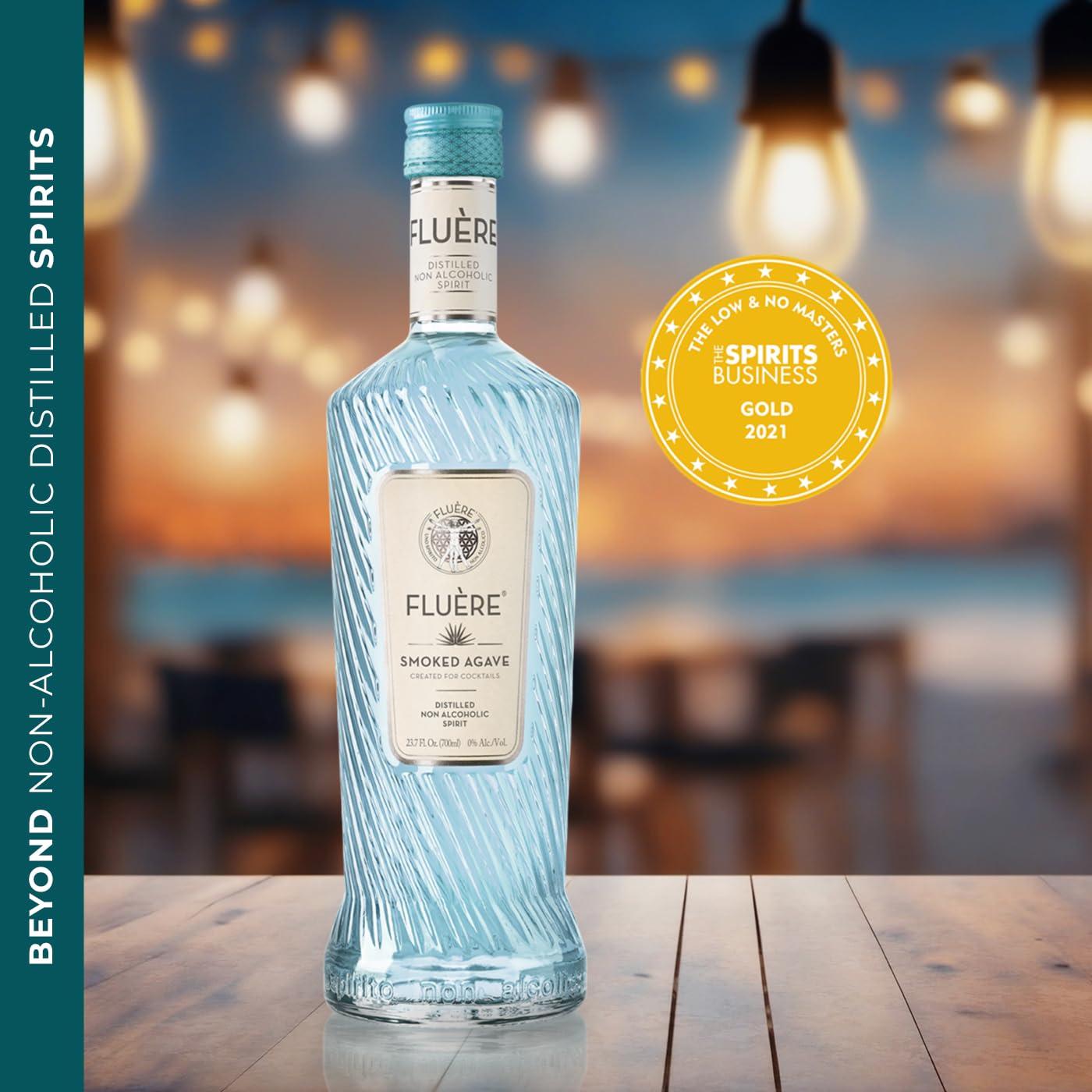 Spirit: FLUÈRE: Smoked Agave, Non Alcoholic Mezcal, 1 Bottle