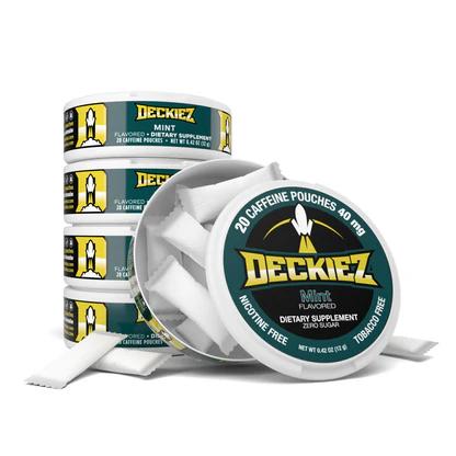 Deckiez: Caffeine Pouches, Mint, 20 Pouches