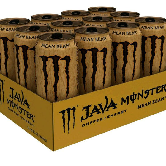 Monster Energy Drink: Java Monster Mean Bean Coffee, 15 oz. 12 pack