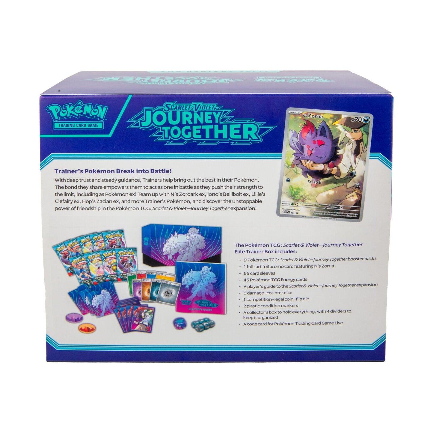Pokémon TCG: Scarlet & Violet 9 Journey Together, Elite Trainer Box