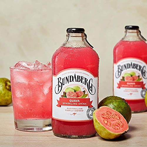 Bundaberg: Sparkling Guava, Fruit Drink, 12.7 oz., 4 Pack