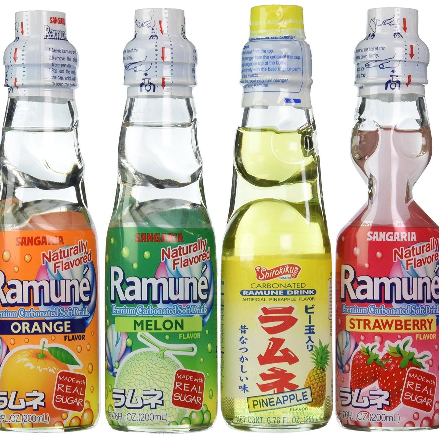 Ramune: Soda Variety Pack, 6.76 oz., 5 Pack