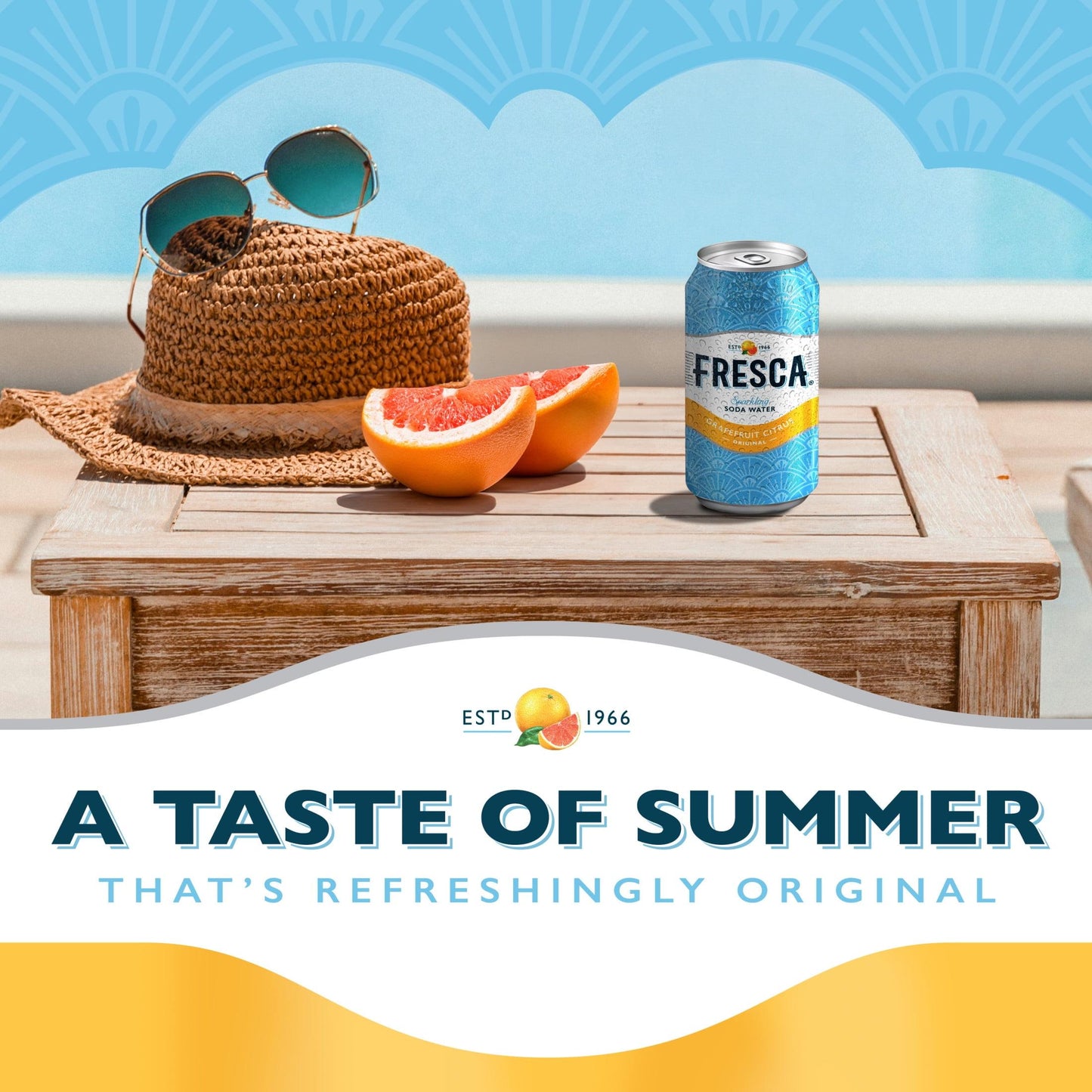 Fresca: Grapefruit Citrus Soda Pop, 12 oz., 12 Pack