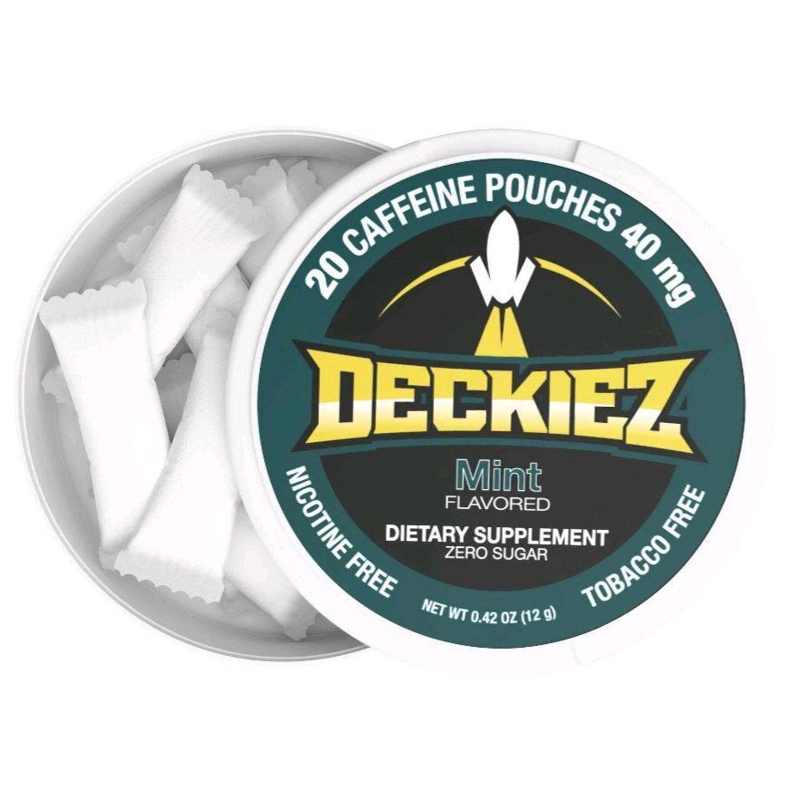 Deckiez: Caffeine Pouches, Mint, 20 Pouches