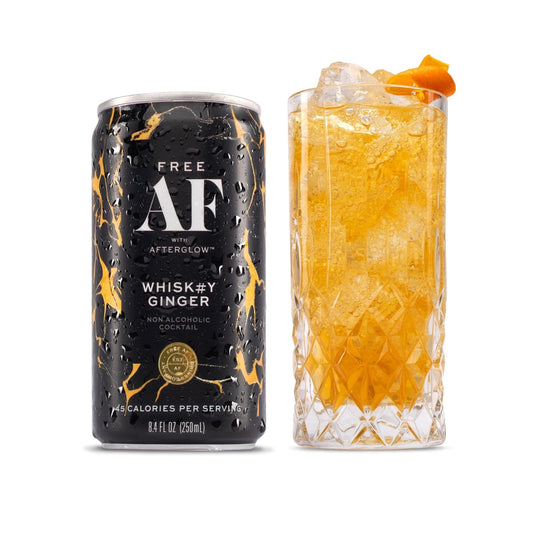 Cocktail: FREE AF: Whiskey Ginger, Non-Alcoholic, 12 Pack