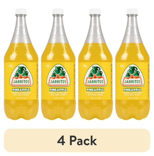 Jarritos: Pineapple Soda, 1.5 L, 4 Bottles