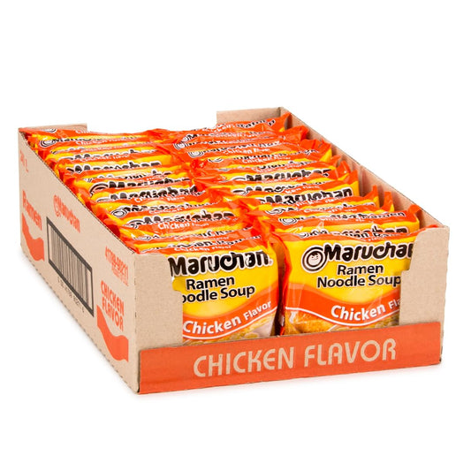 Maruchan Ramen: Chicken, Instant Ramen Noodles, 24 Pack