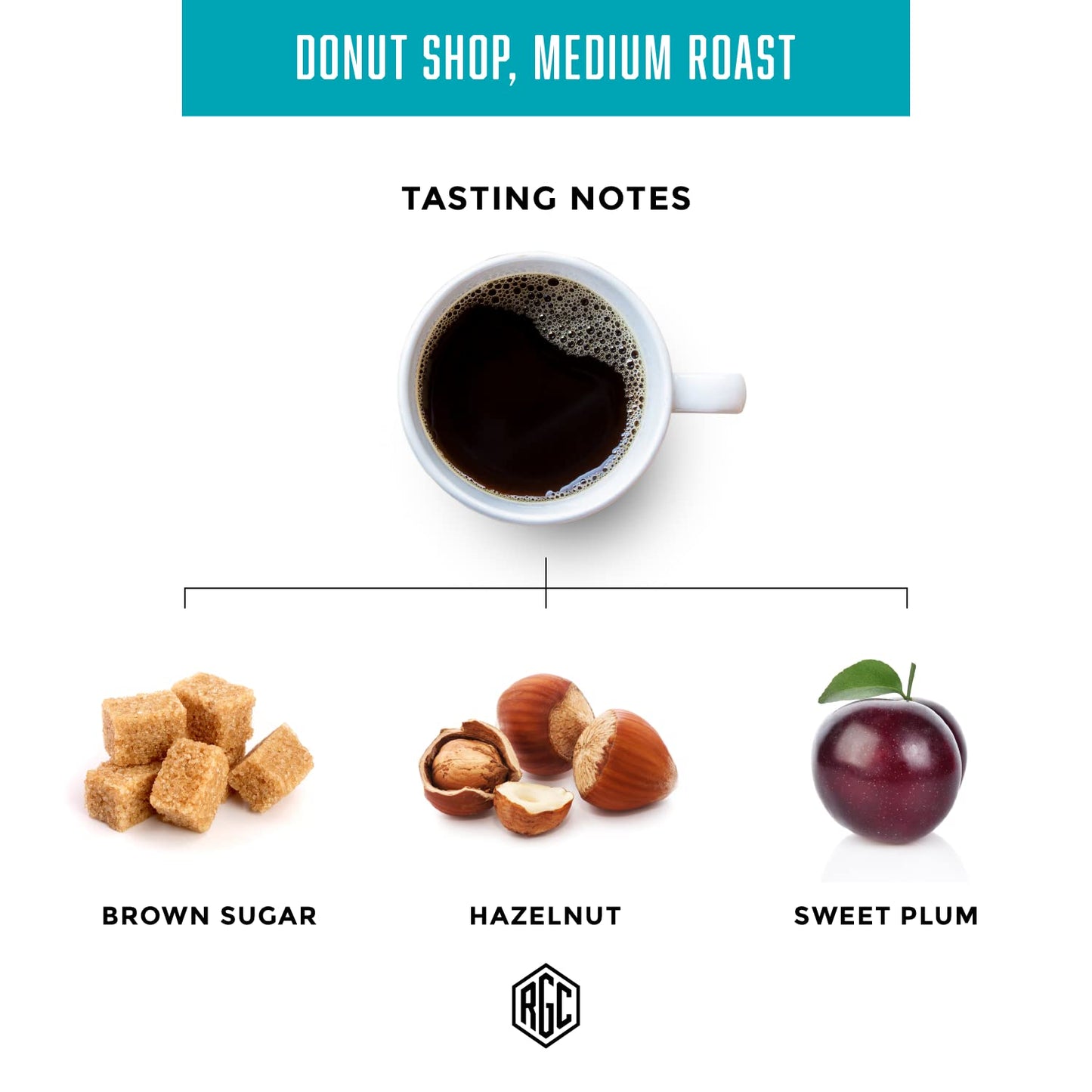 Real Good Coffee Company: Donut Shop Medium Roast, Whole Bean Coffee, 2 lbs.