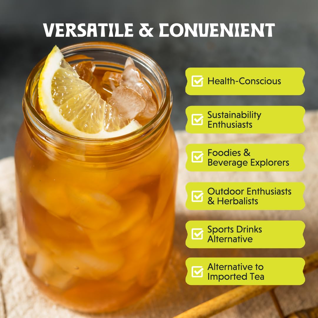 Freedom Fluid: Yaupon Iced Tea, Refreshing Lemon, 12 oz., 12 Pack