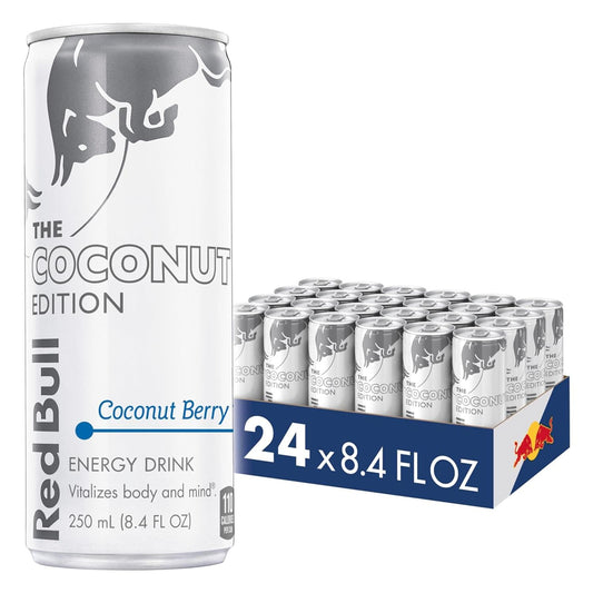Red Bull: Coconut Edition, Coconut Berry Energy Drink, 8.4  oz., 24 Pack