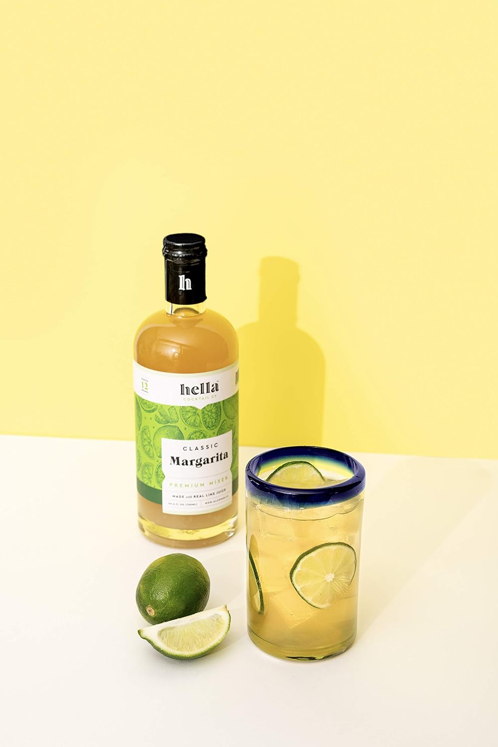 Cocktail: Hella Cocktail Co.: Classic Margarita - Premium Cocktail Mixer, 3 Bottles