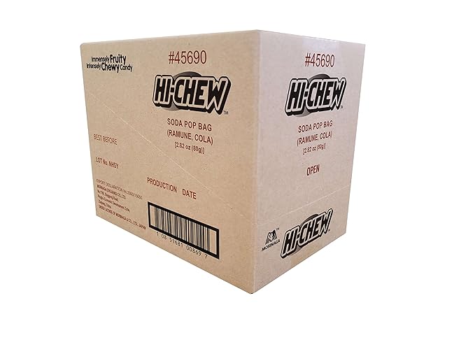 HI-CHEW: Soda Pop Flavored Candy, 6 pack