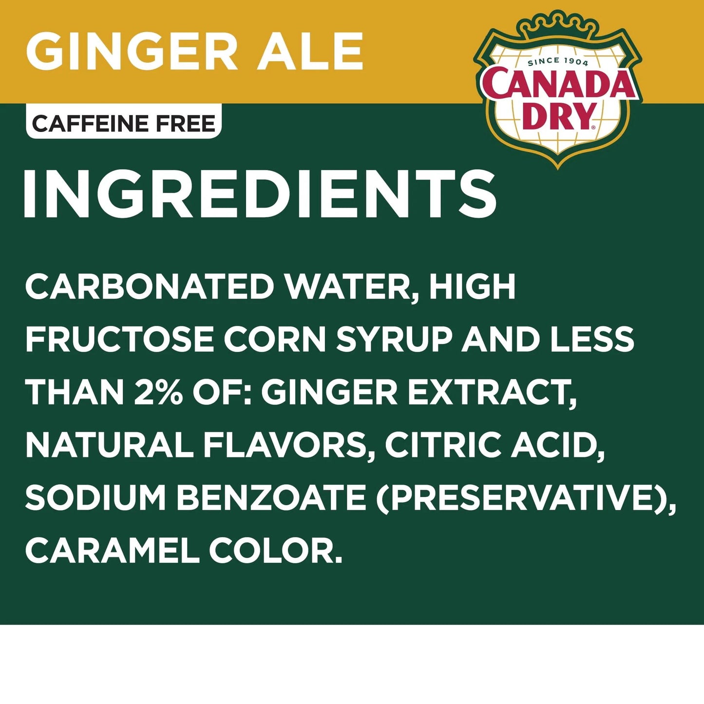 Canada Dry: Ginger Ale, 12 oz., 12 Pack