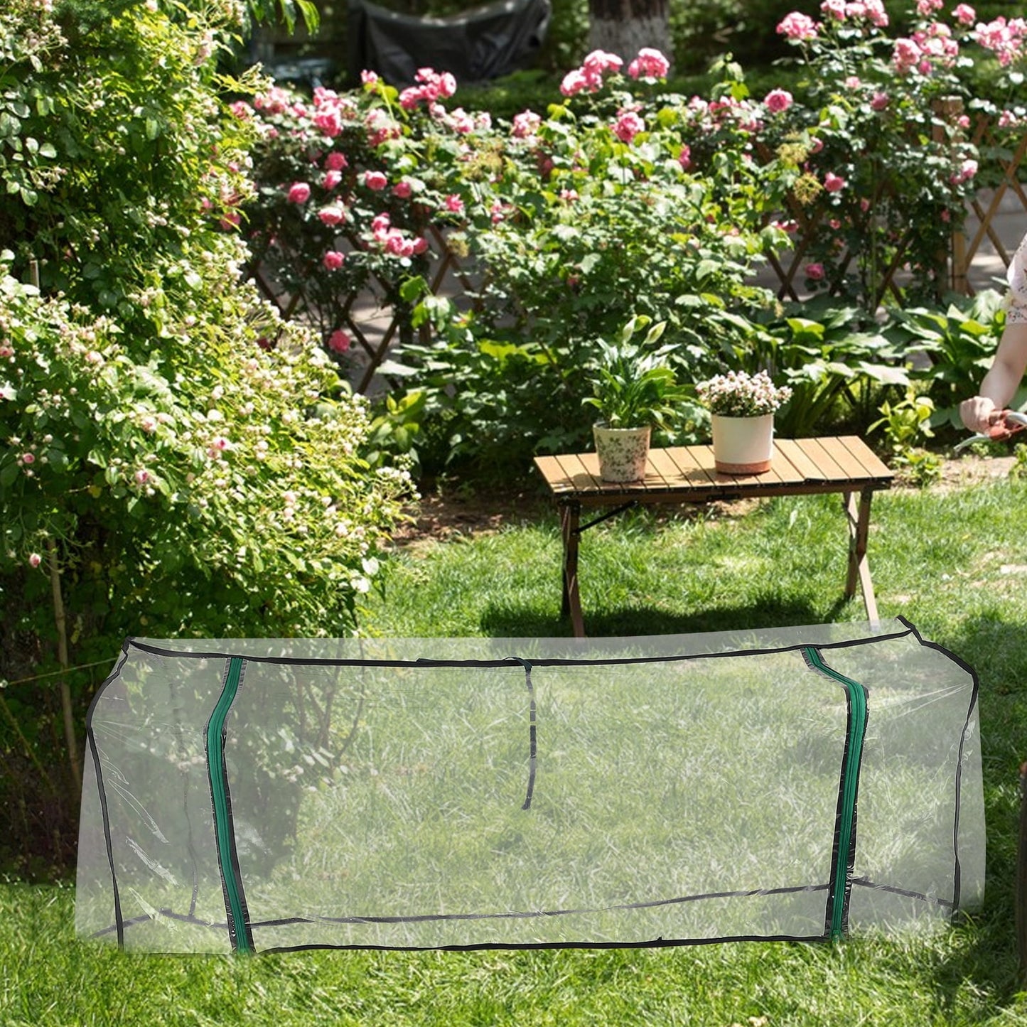 Ferencaa: Garden cover - Waterproof Greenhouse Cover, Green
