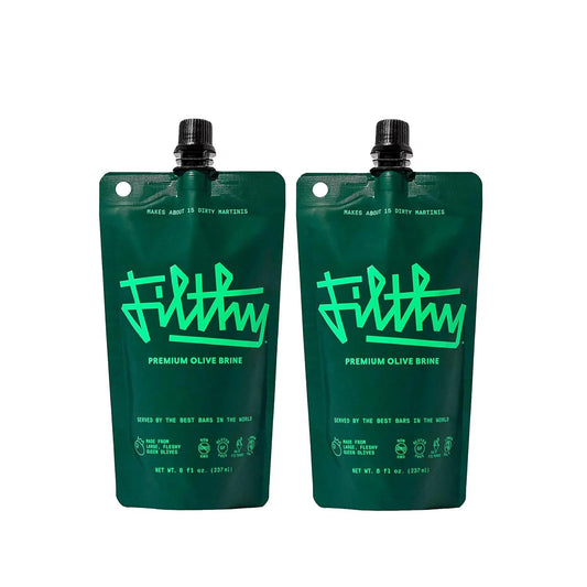 Filthy Olive Brine: Olive Juice for Dirty Martinis, 2 Pack