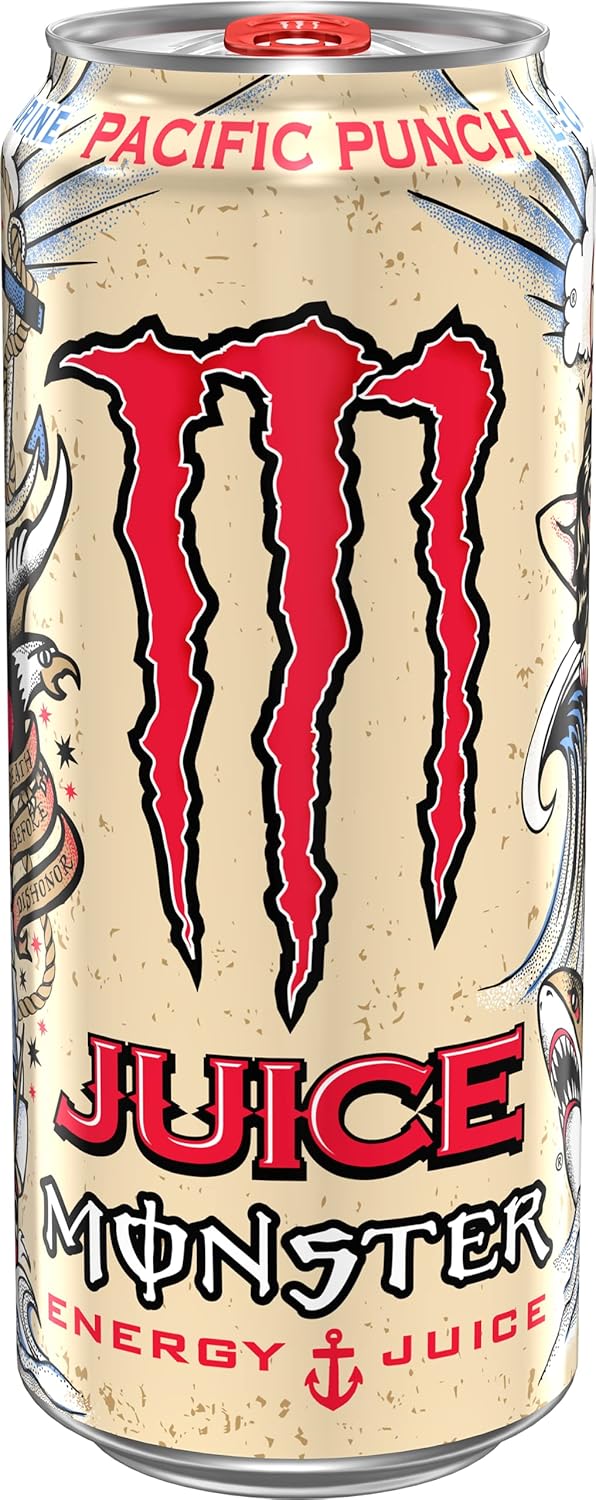 Monster Energy Drink: Juice Monster Pacific Punch, 16 fl. oz. 15 pack cans