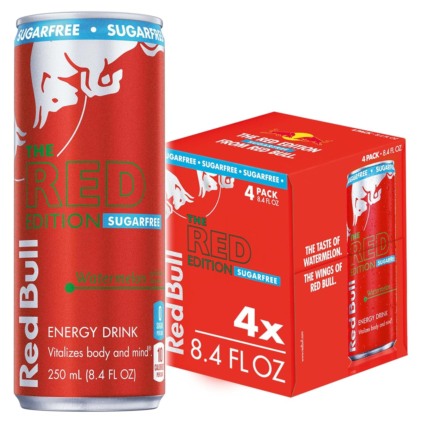 Red Bull: Sea Blue Edition, Sugar Free Juneberry Energy Drink, 12 oz., 24 Pack