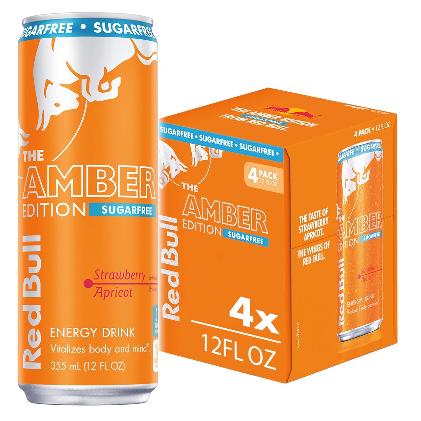 Red Bull: Sea Blue Edition, Sugar Free Juneberry Energy Drink, 12 oz., 24 Pack