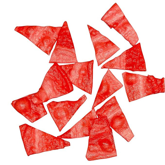 Freeze Dried Candy: Fruit Roll Ups Chips, Strawberry Flavor, 1 Bag