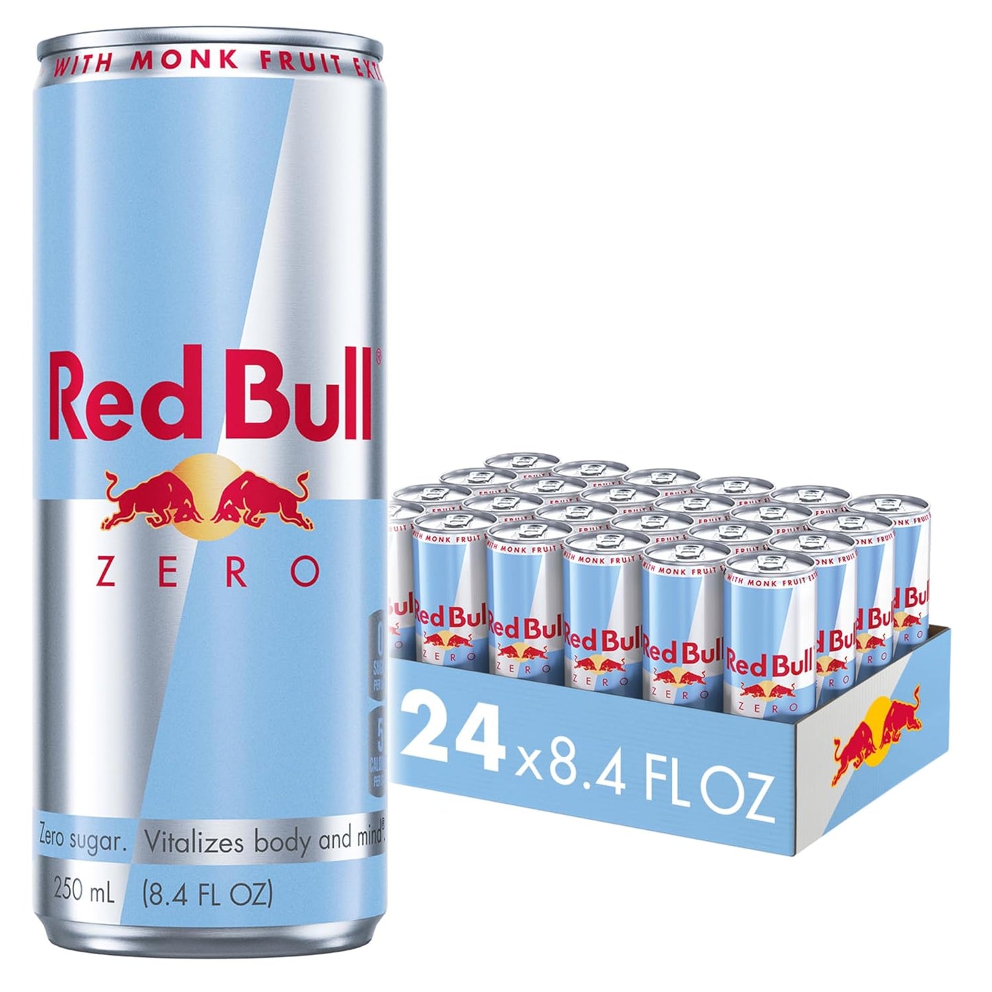 Red Bull: Sea Blue Edition, Sugar Free Juneberry Energy Drink, 12 oz., 24 Pack