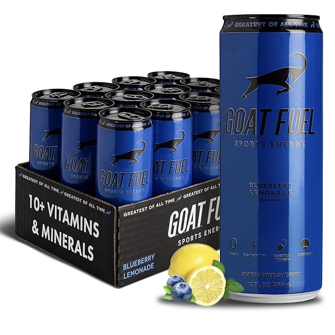 G.O.A.T. Fuel Energy Drink, 12 oz., 12 pack