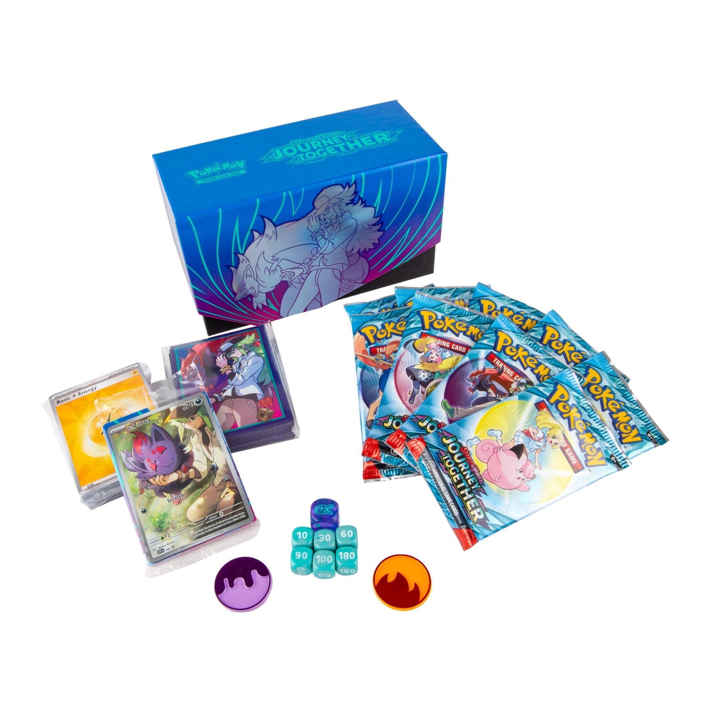 Pokémon TCG: Scarlet & Violet 9 Journey Together, Elite Trainer Box