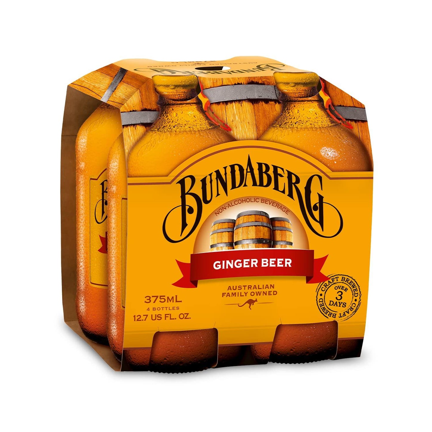 Bundaberg: Ginger Beer, 12.7 oz., 4 Pack