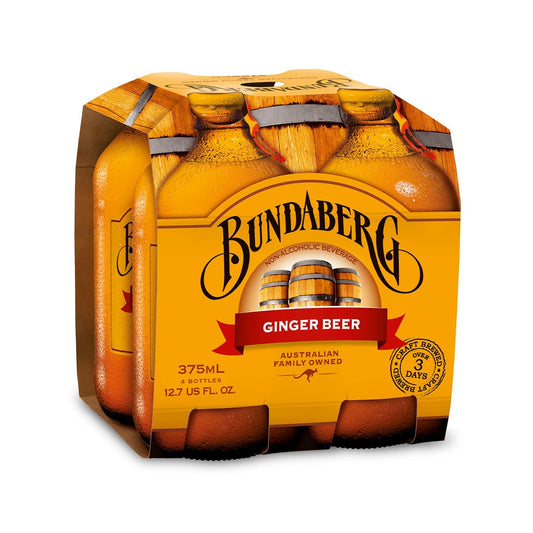 Bundaberg: Ginger Beer, 12.7 oz., 4 Pack
