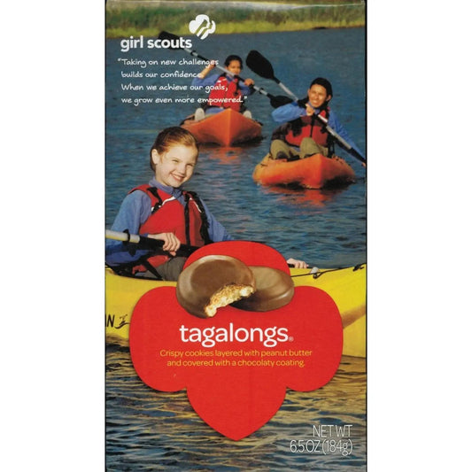 Girl Scout Cookies: Peanut Butter Patties Tagalongs, 1 box