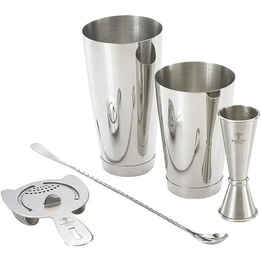 Barfly: Basic Cocktail Set, 5 Piece, Stainless Steel