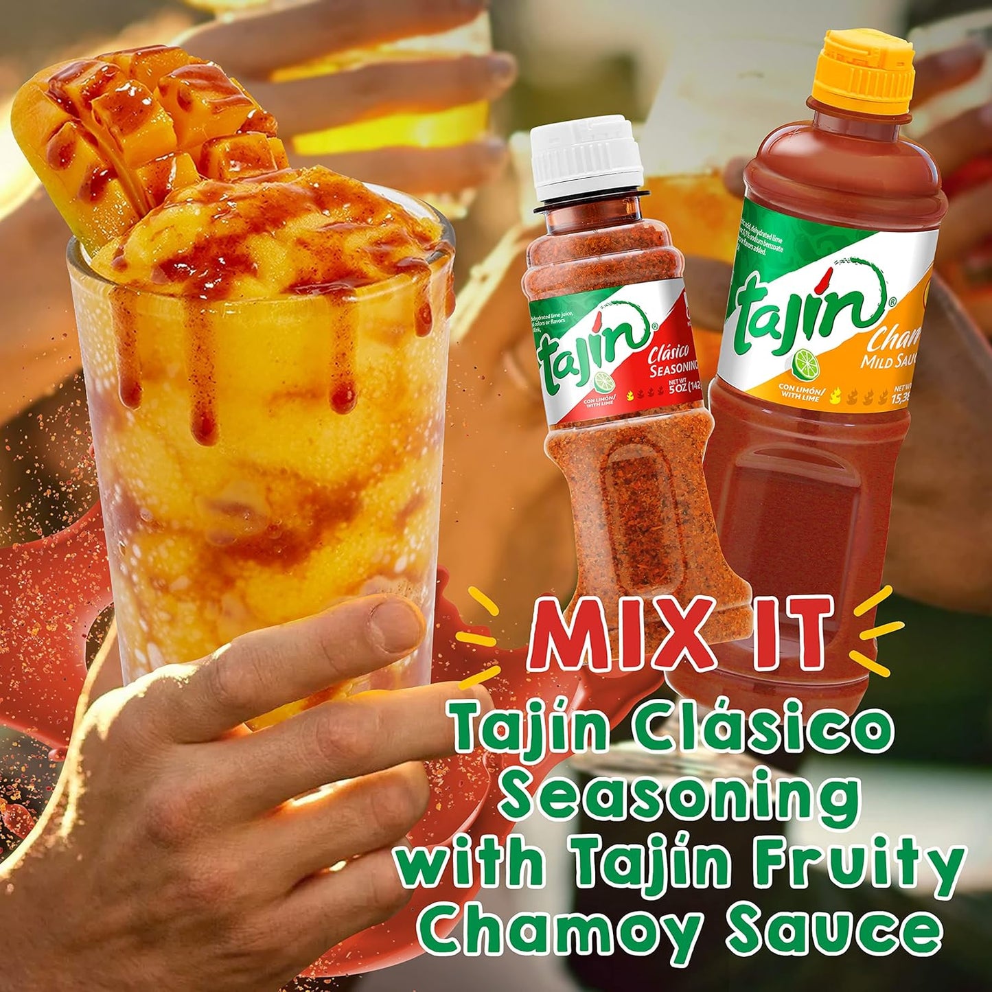 Tajín: Clásico Chile Lime Seasoning 5 oz., 2 Pack Bottles
