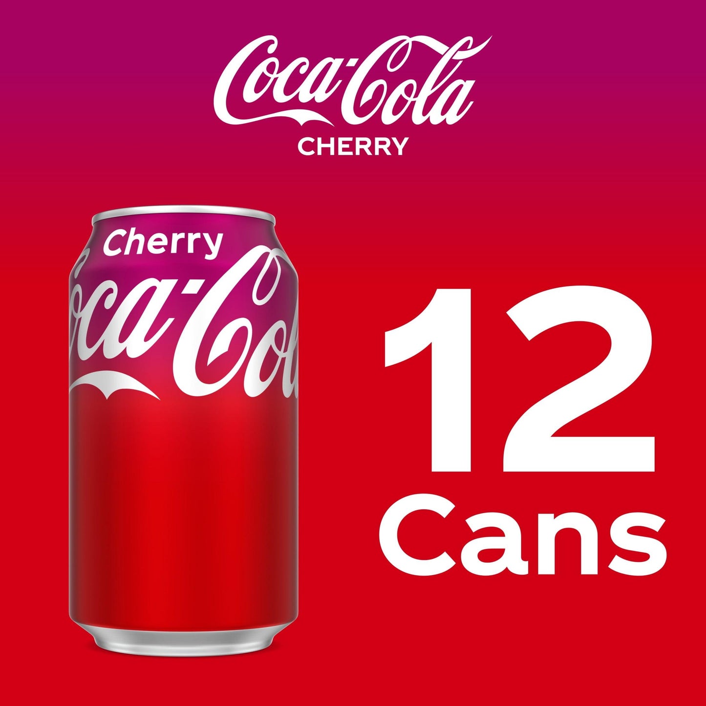 Coca-Cola: Cherry Soda Pop, 12 oz., 12 Pack