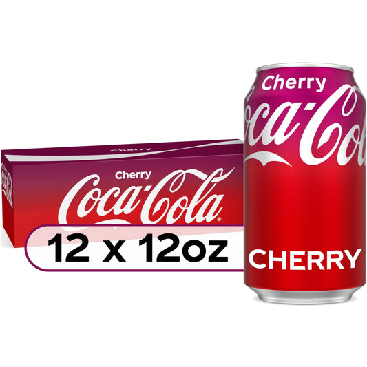 Coca-Cola: Cherry Soda Pop, 12 oz., 12 Pack