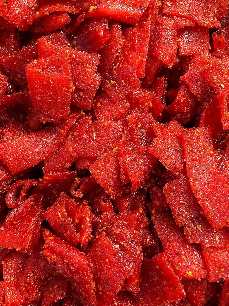 Tajin Seasoned Strawberry Belt Gummy Candy, 4 oz.