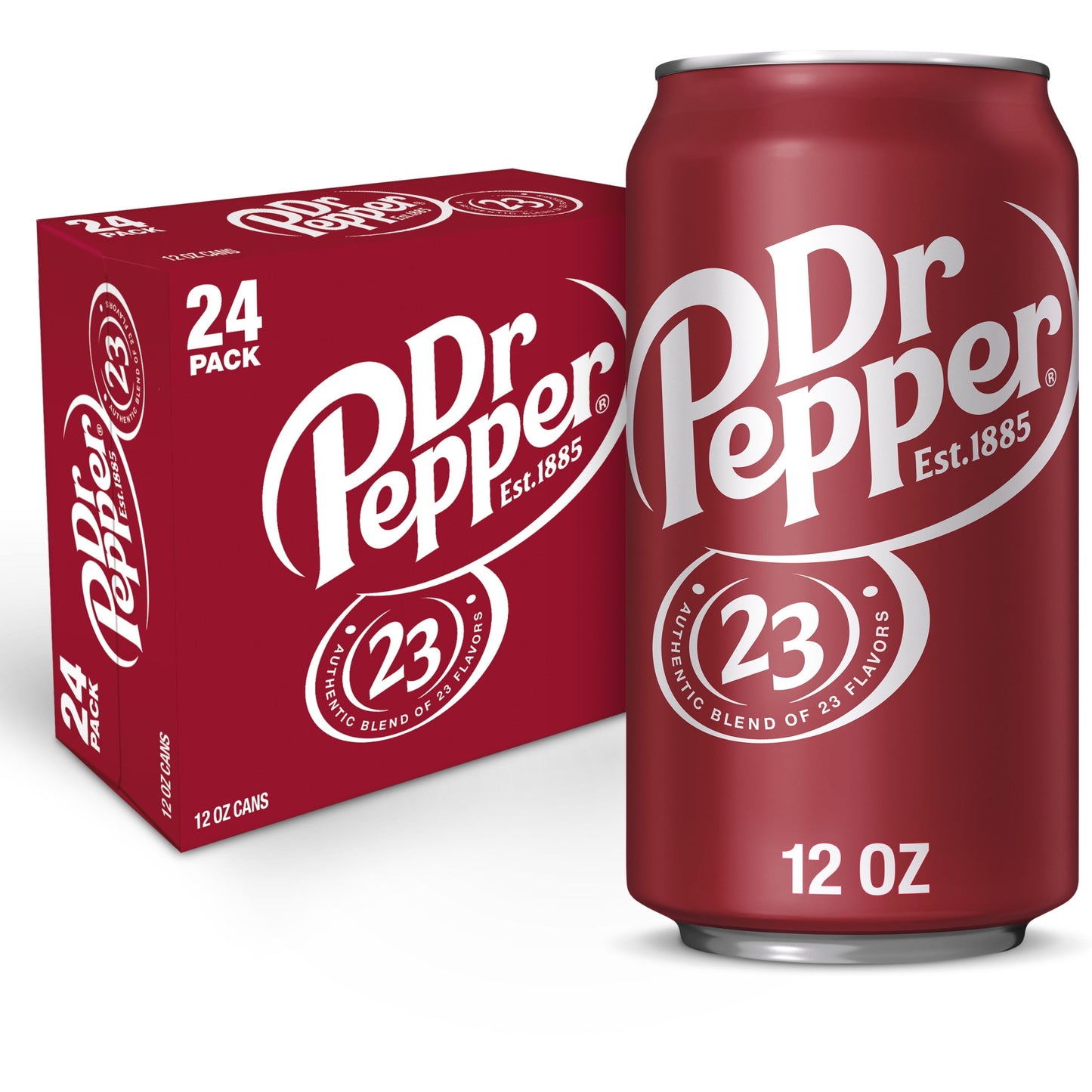 Dr. Pepper: Original Soda Pop, 12 fl. oz., 12 Pack Cans