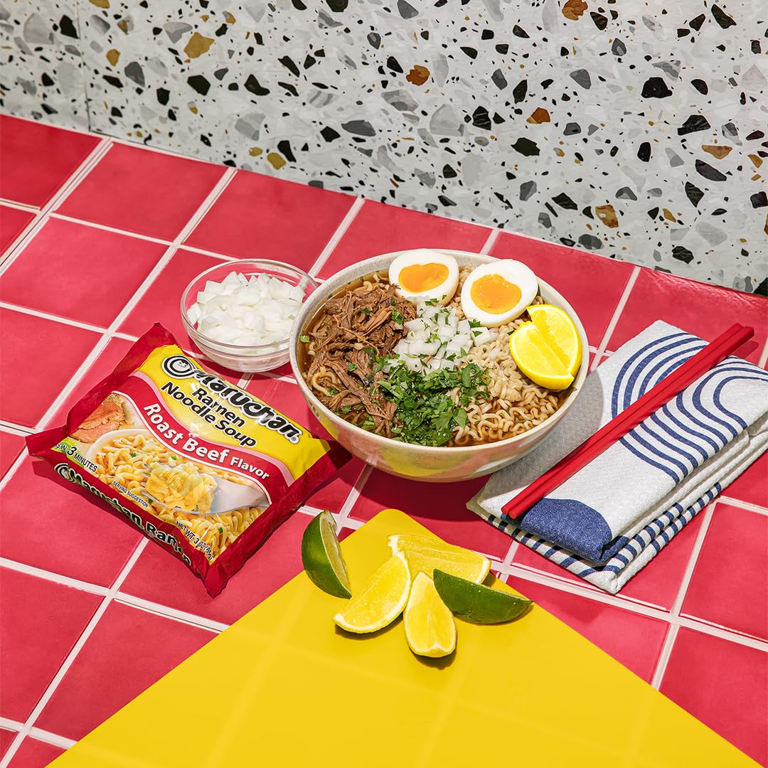 Maruchan Ramen: Roast Beef Ramen Noodles, 24 Pack