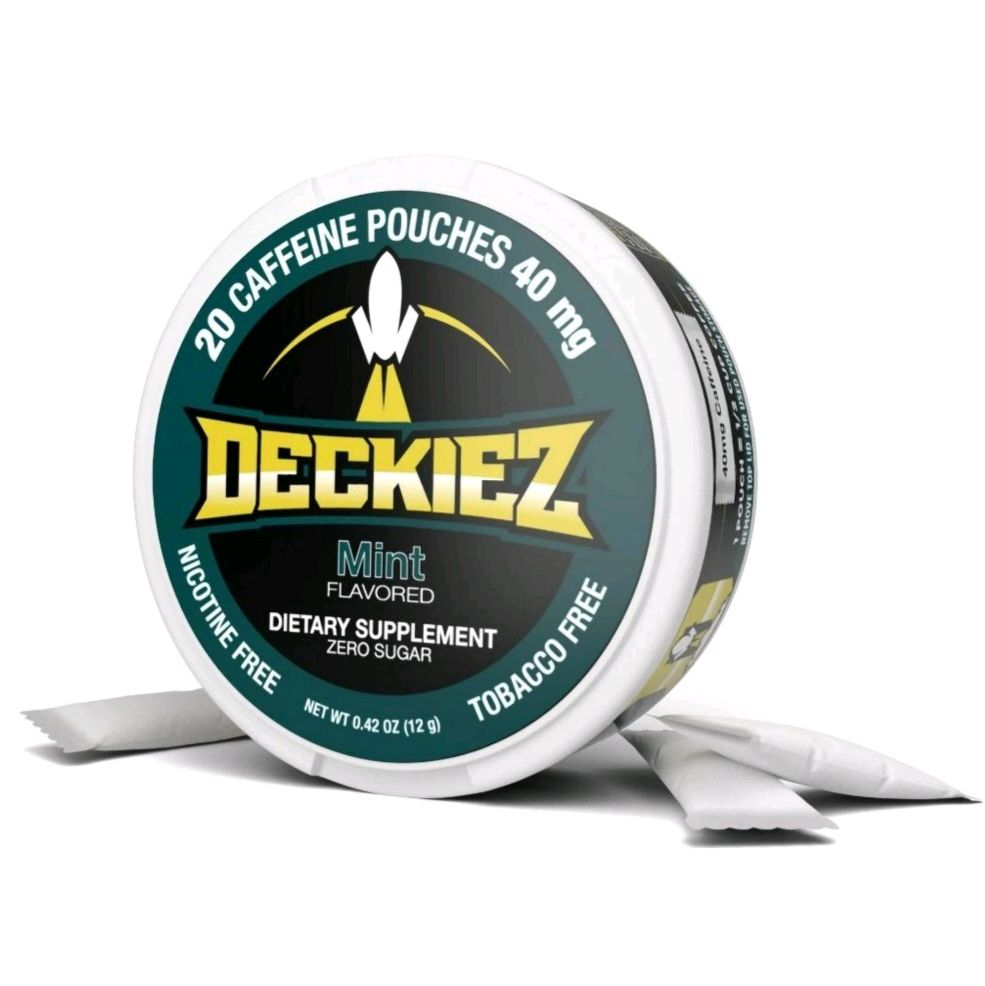 Deckiez: Caffeine Pouches, Mint, 20 Pouches