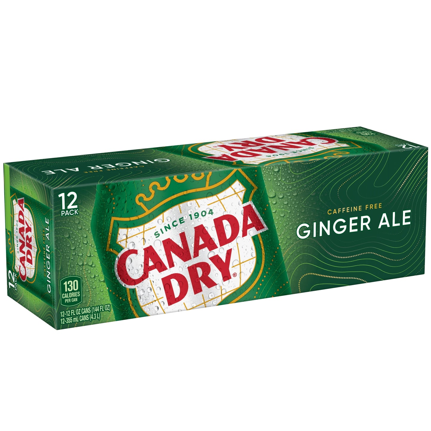 Canada Dry: Ginger Ale, 12 fl. oz., 12 Pack Cans