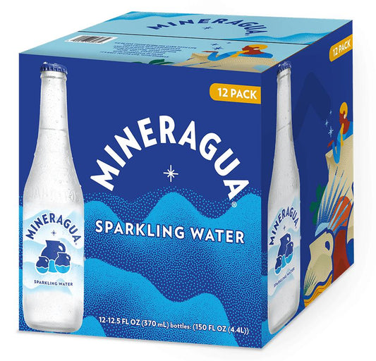 Jarritos Mineragua: Sparkling Water, 12.5 oz., 12 Pack