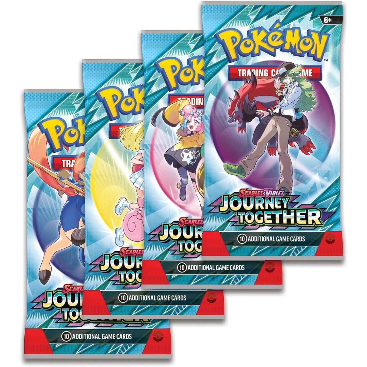 Pokémon TCG: Scarlet & Violet 9 Journey Together - Booster Box, 36 Booster Packs
