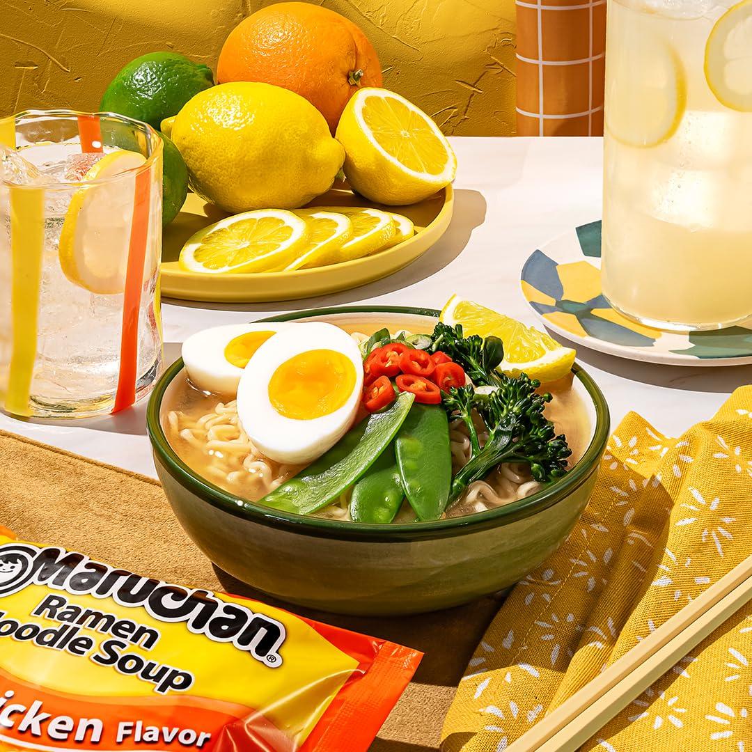 Maruchan Ramen: Chicken, Instant Ramen Noodles, 24 Pack