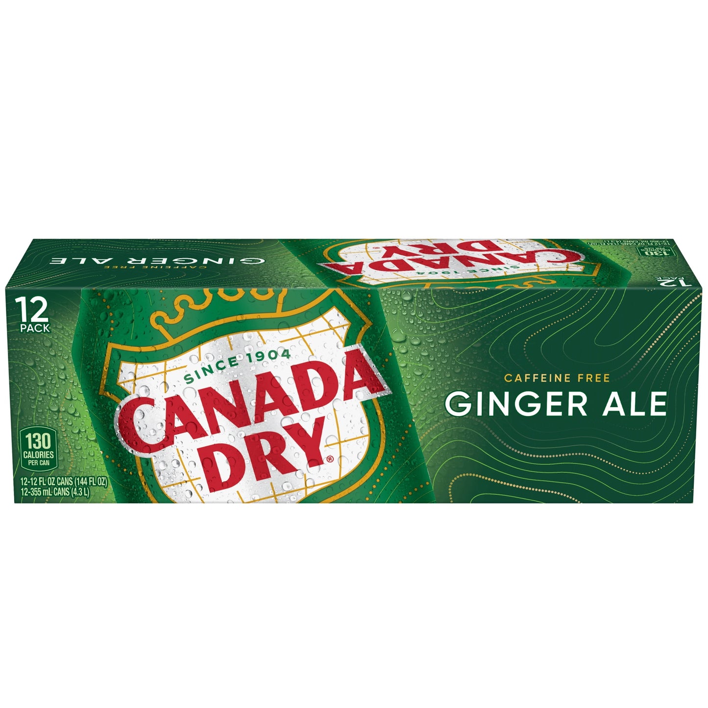 Canada Dry: Ginger Ale, 12 fl. oz., 12 Pack Cans